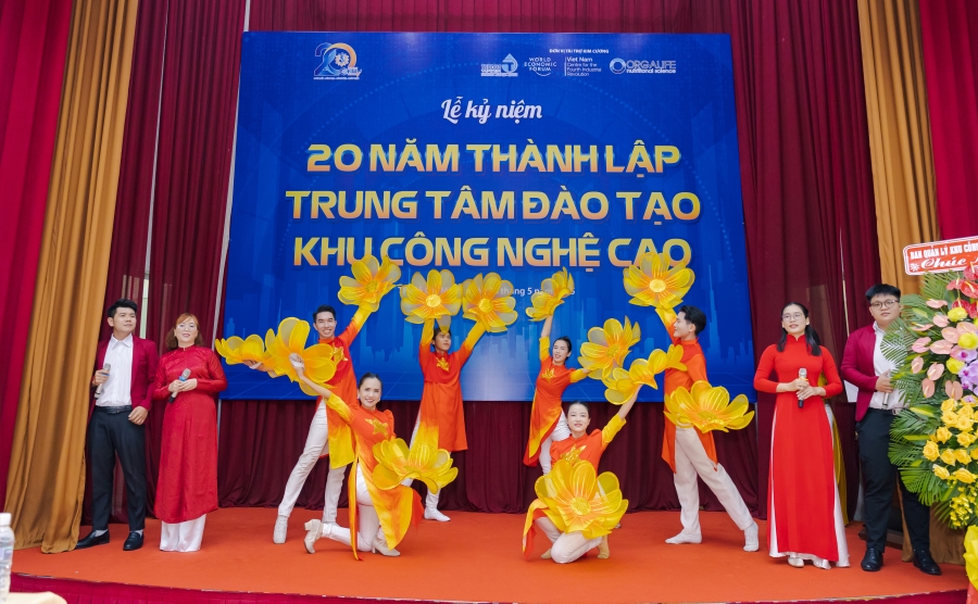 Lễ kỷ niệm 20 năm thành lập Trung tâm Đào tạo Khu Công nghệ cao